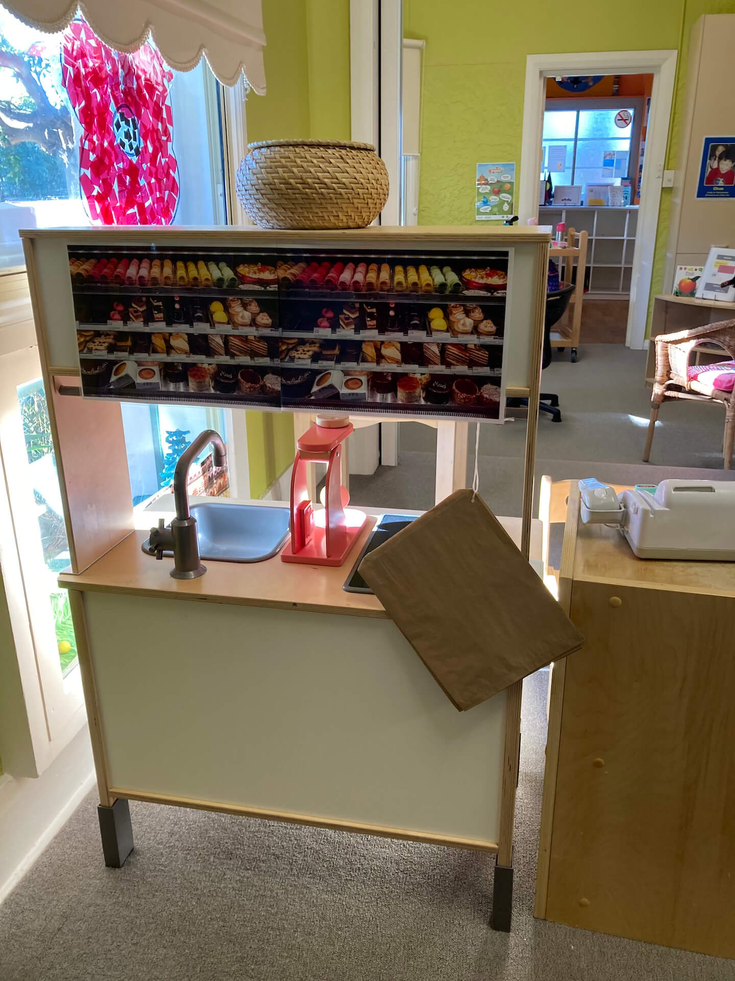 bakery counter for the customers