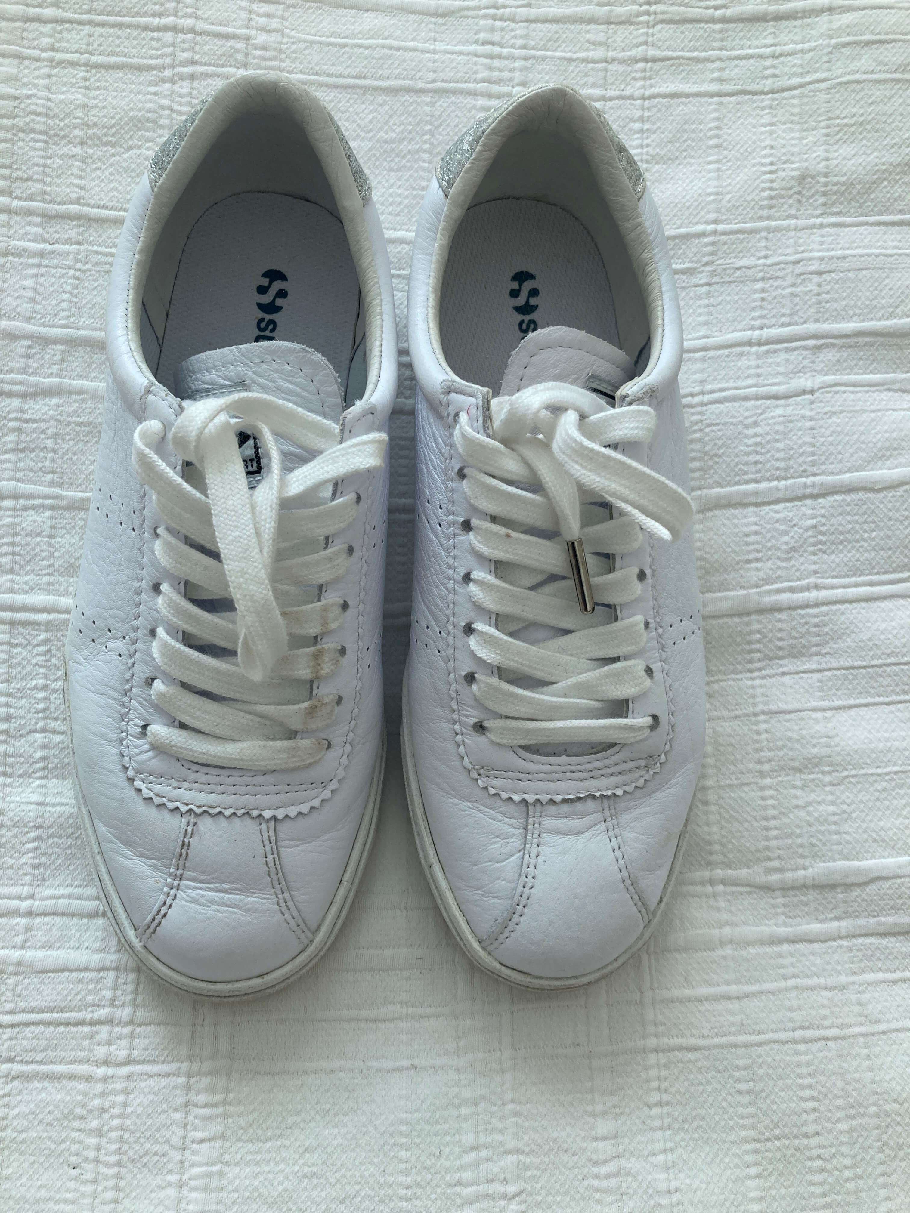 white sneaker