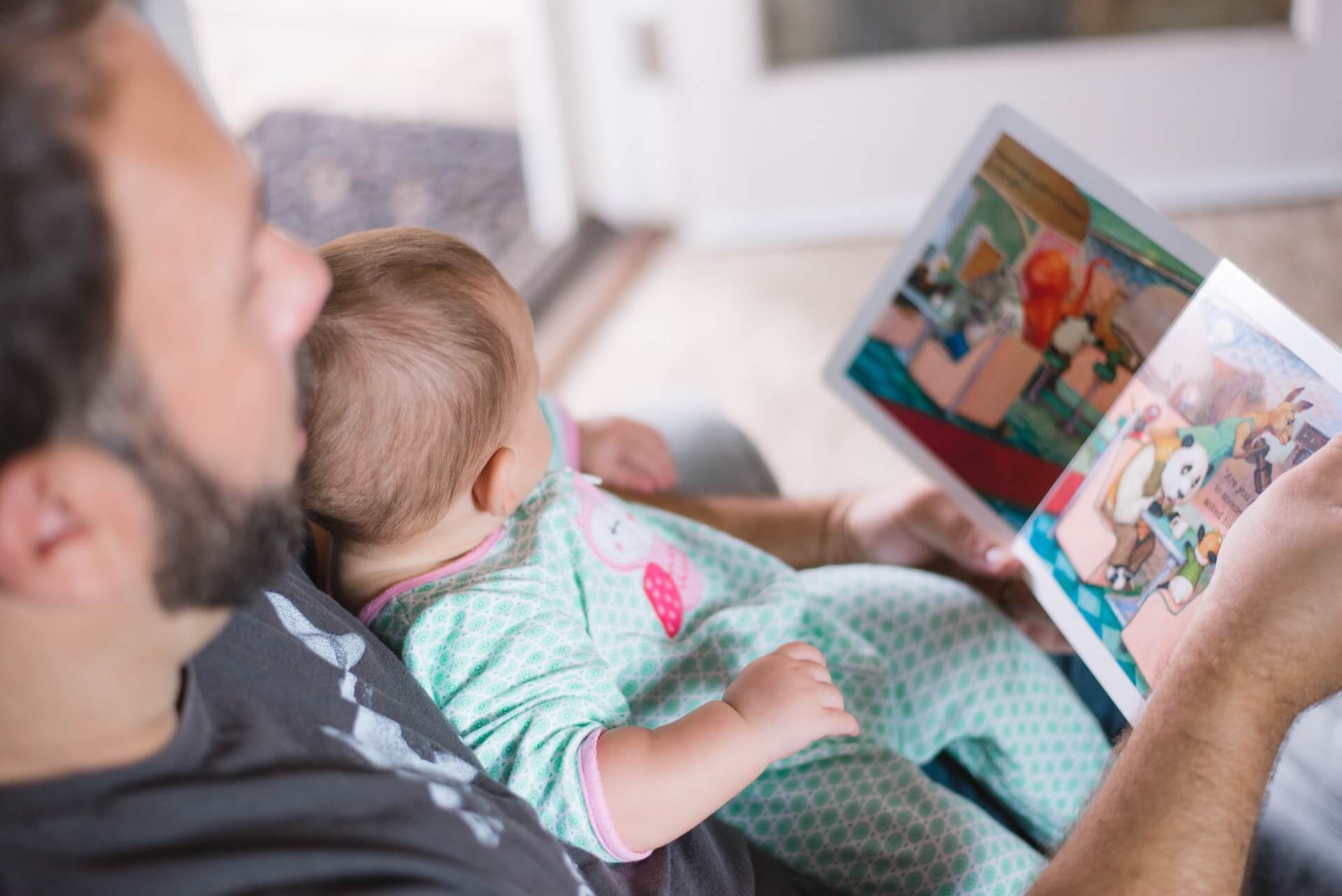 father reading to child for reading to your child post