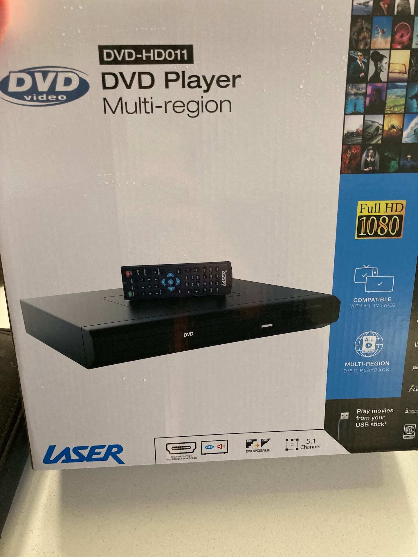 DVD player for highlights of this week post