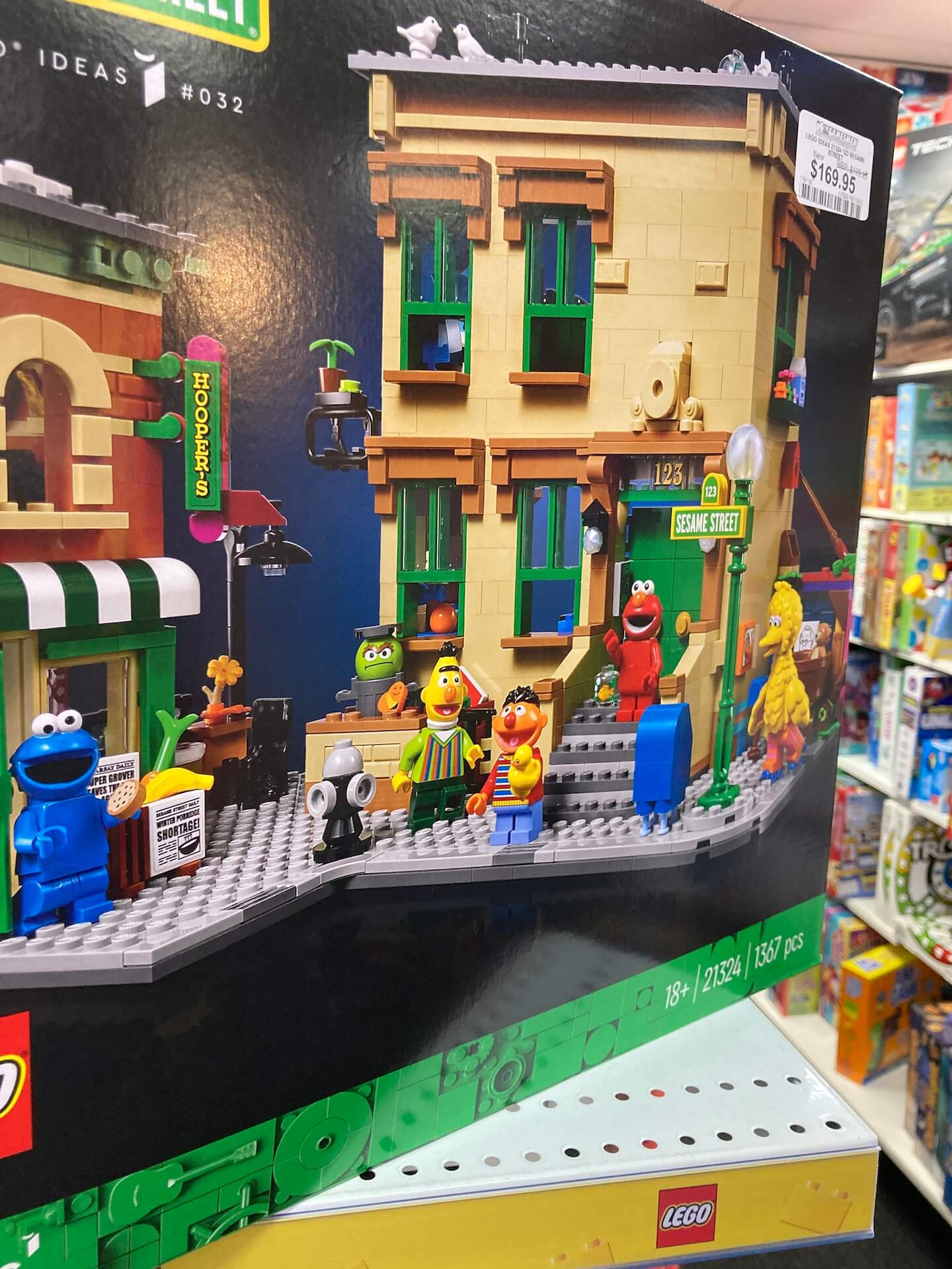 Sesame Street lego for a great weekend post