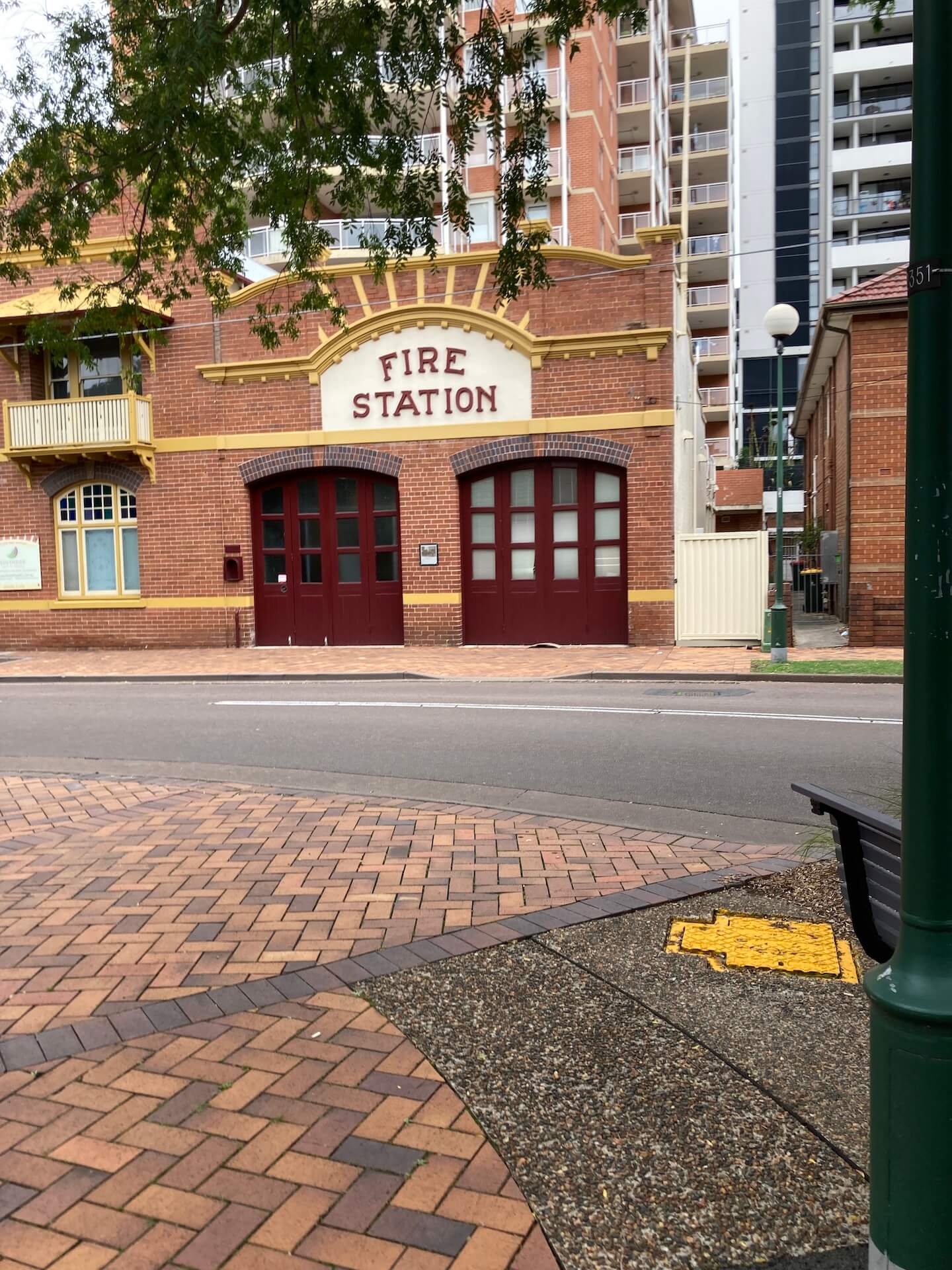 fire station building for a great weekend post