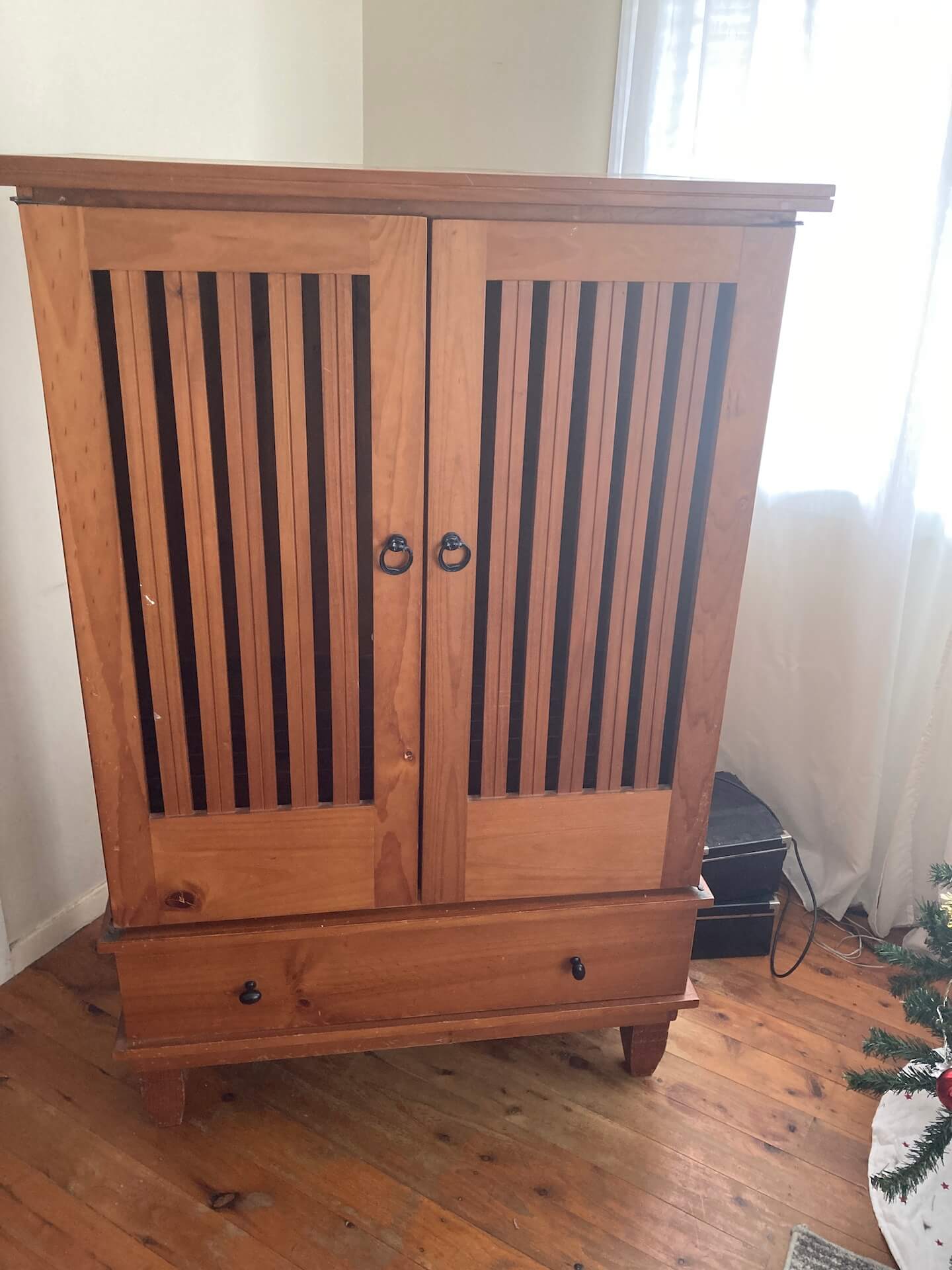 old tv cabinet