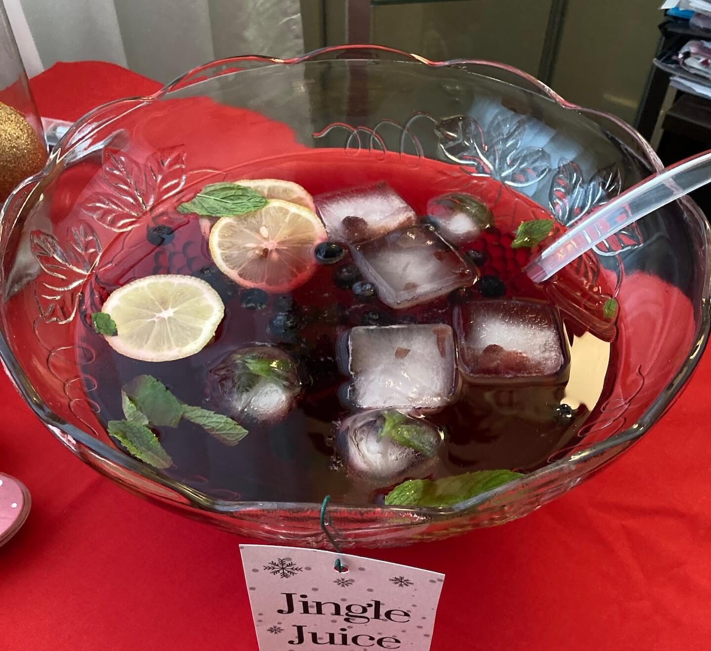 jingle juice Christmas drinks recipes