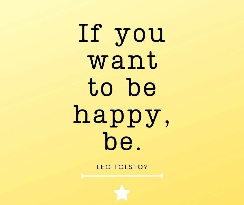 be happy quote