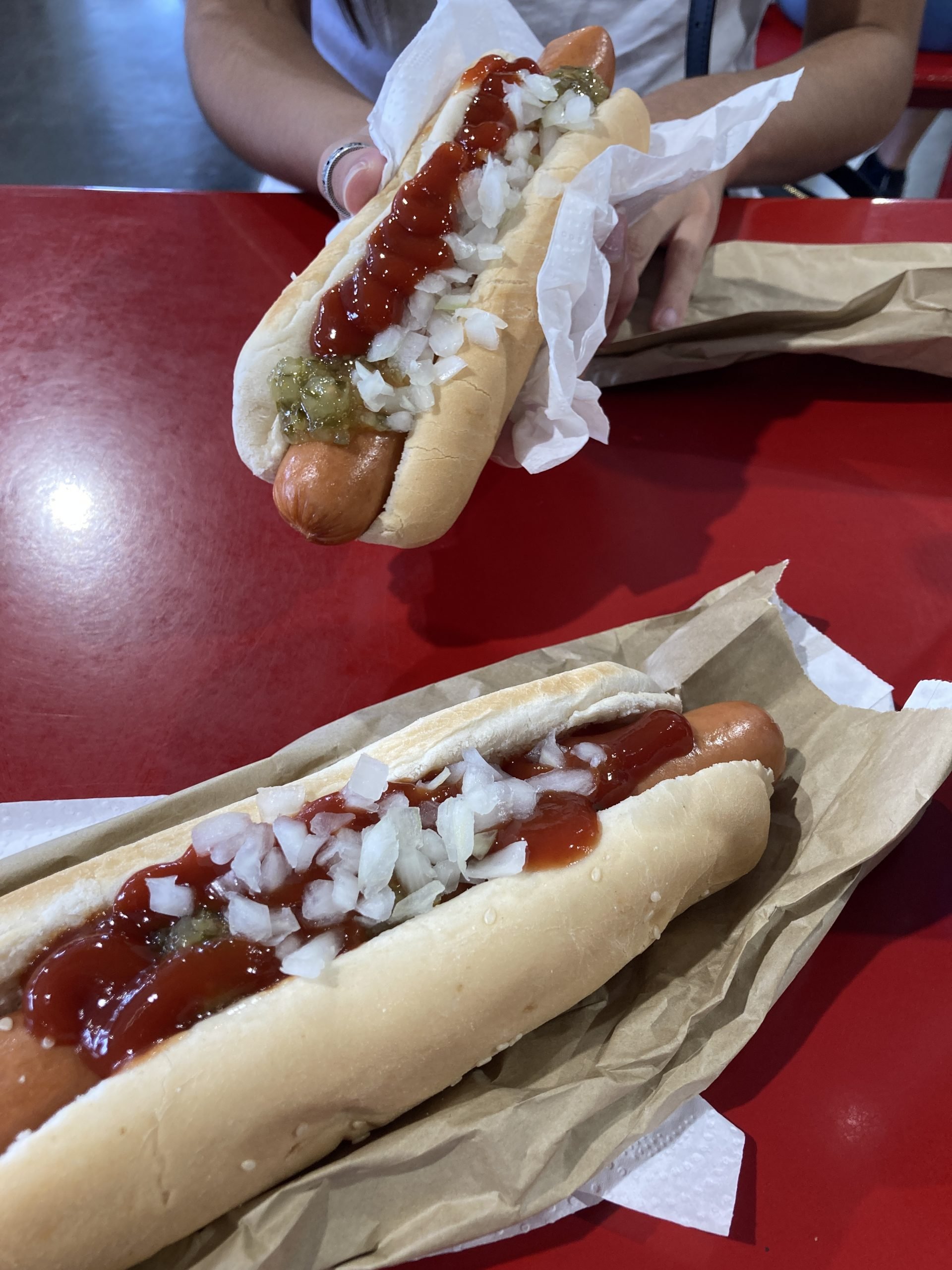 Costco hotdogs