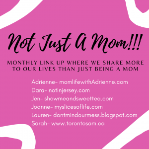 graphic for not just a mom