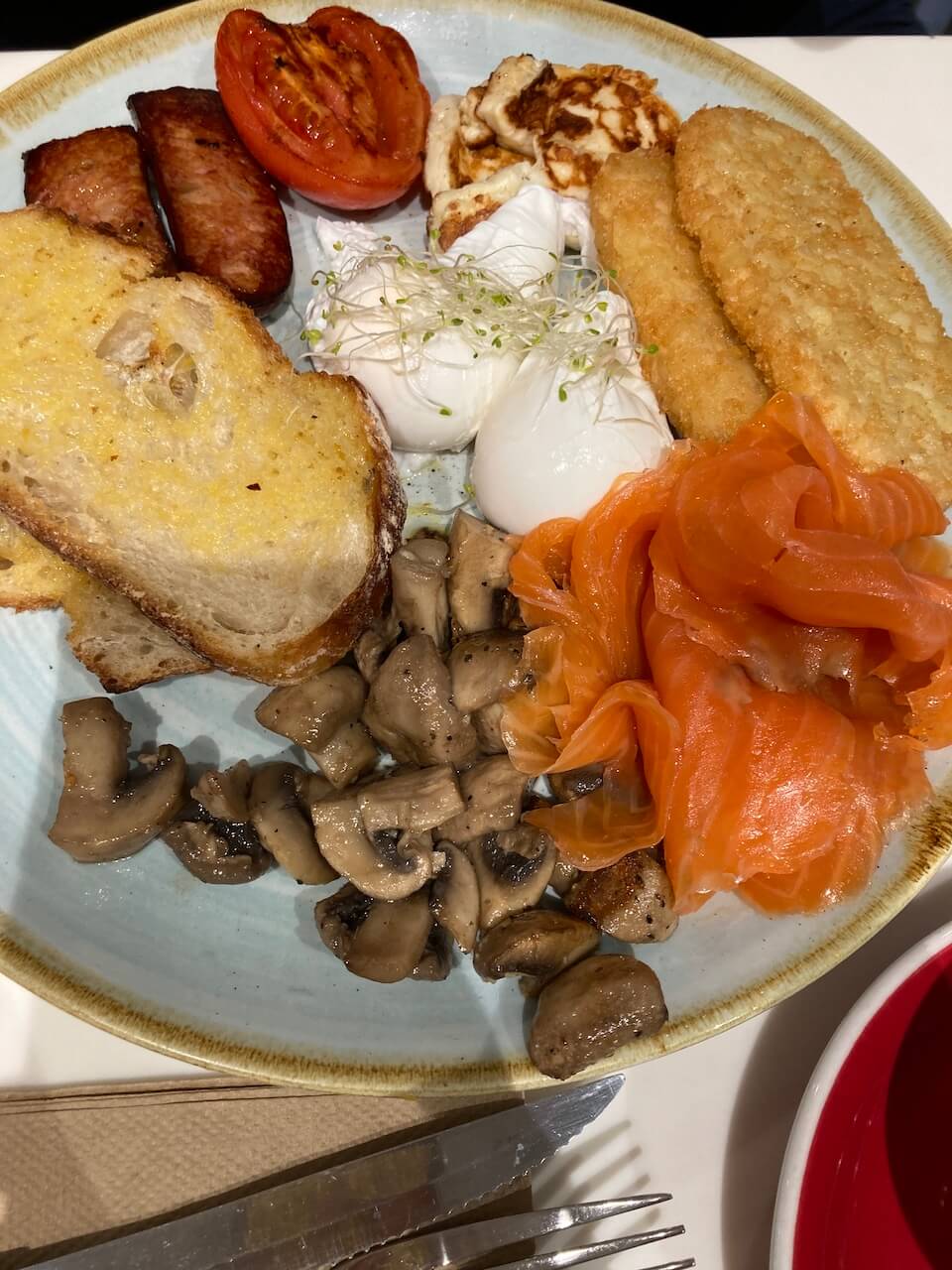 big breakfast for first week back at work after the holidays post