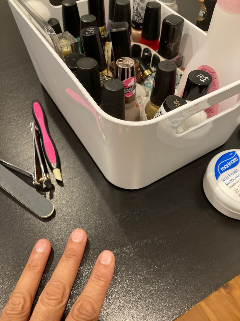 manicure for first week back after the holidays post