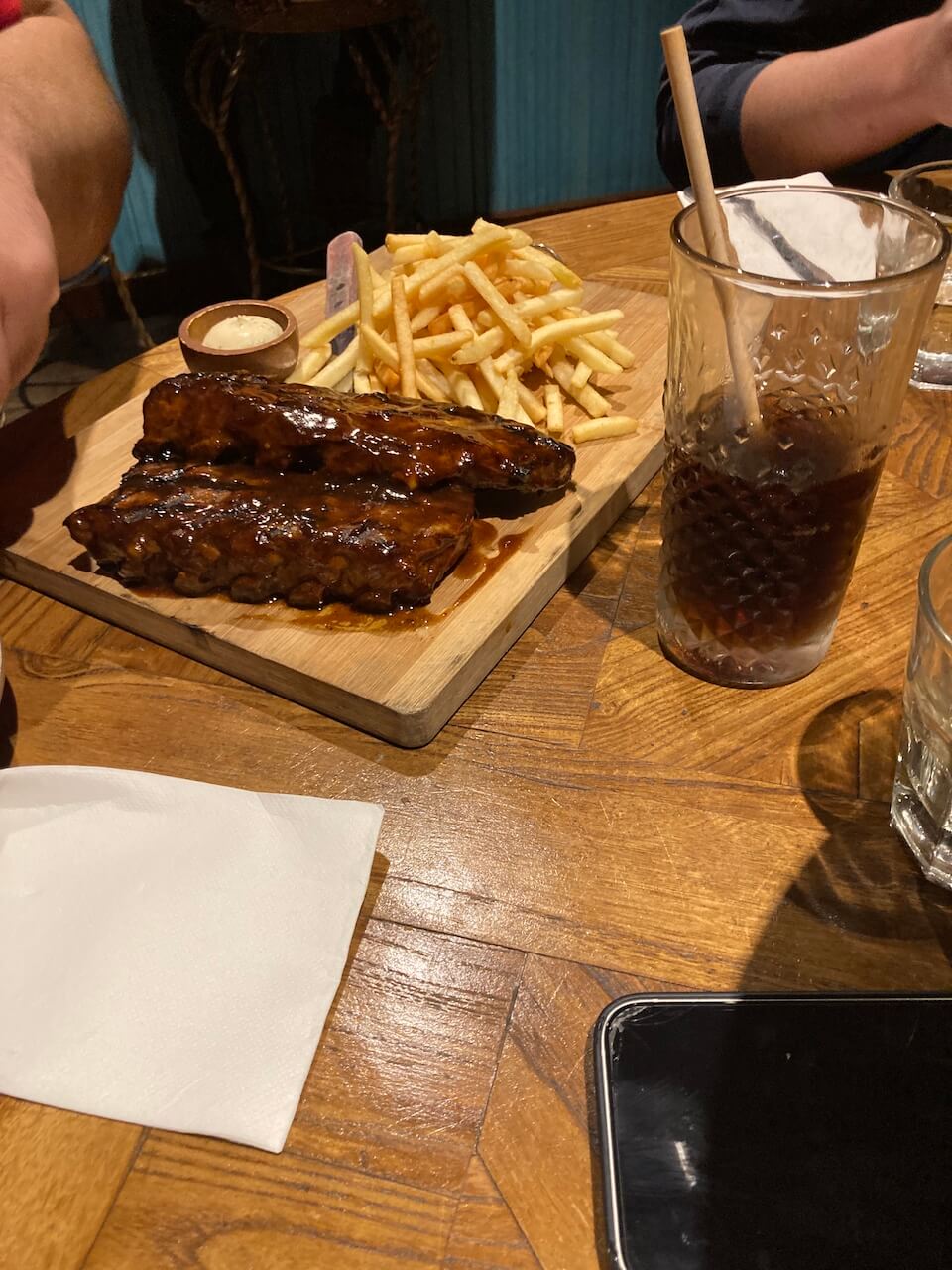 ribs and chips for hump week post