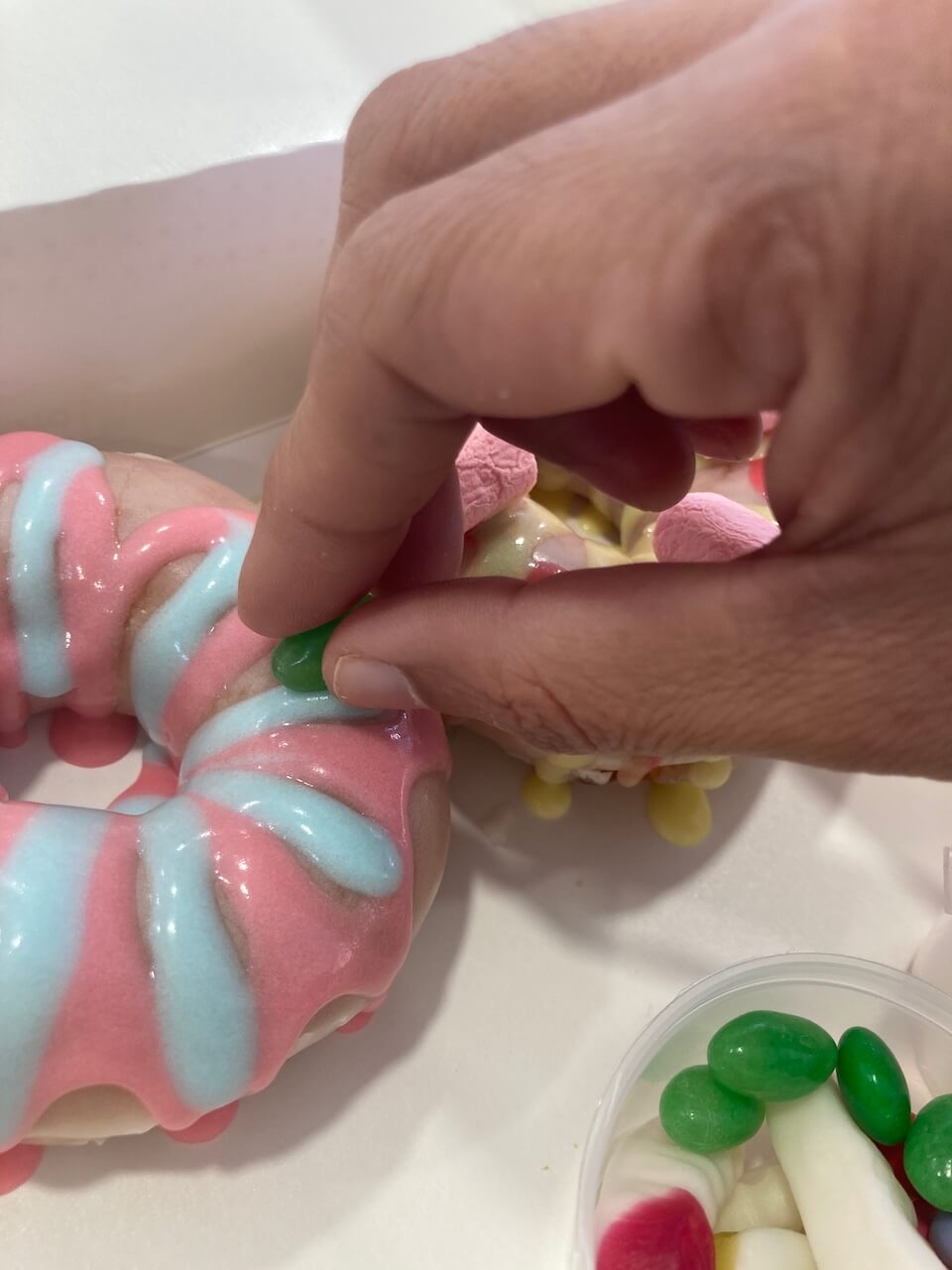 doughnut decorating for first week of spring break