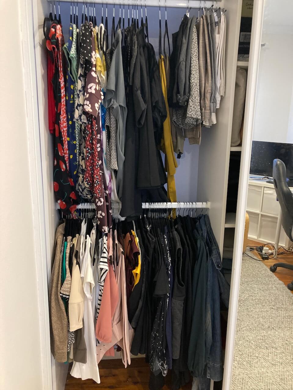 clothes for organise your closet post