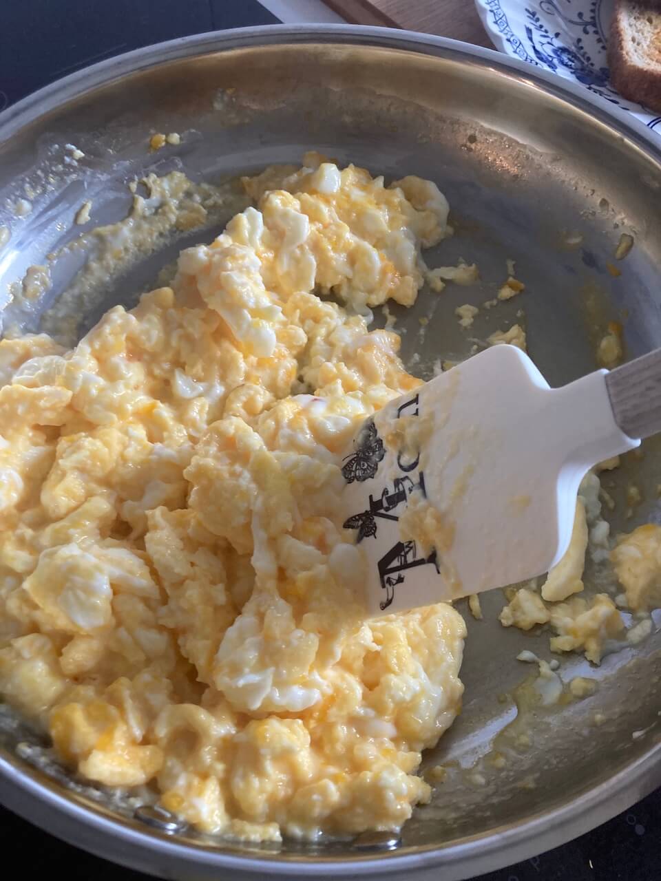 scrambled eggs for enjoying the little things