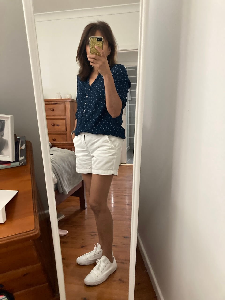 wearing shorts for January post