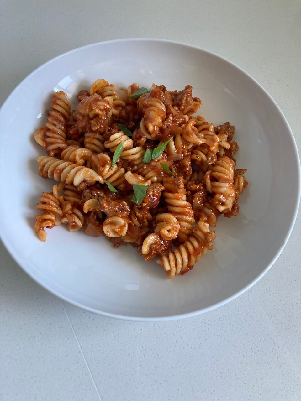 turkey bolognese for January post