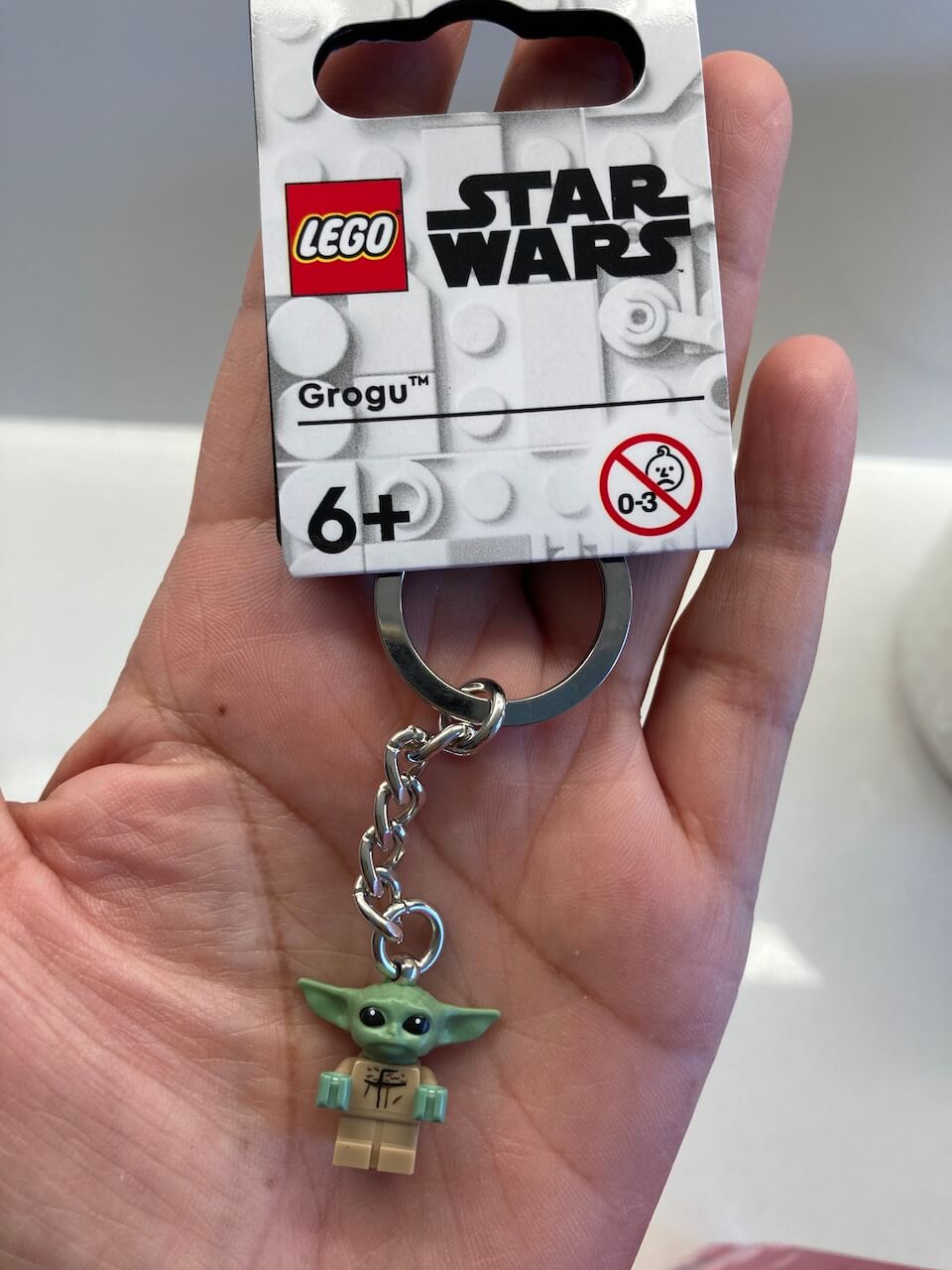 baby yoda key ring