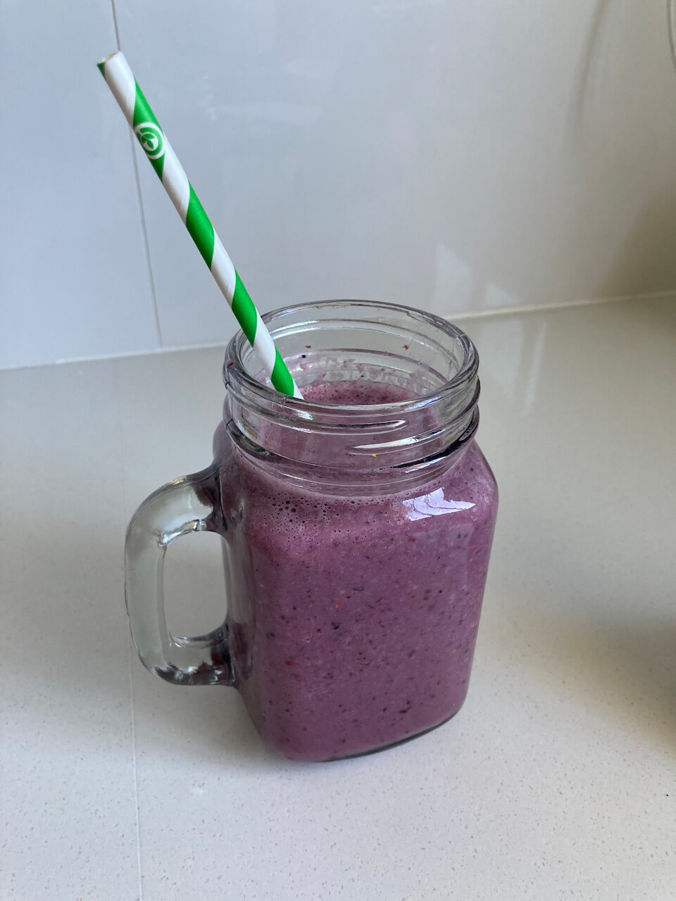 smoothie for weekly recap post