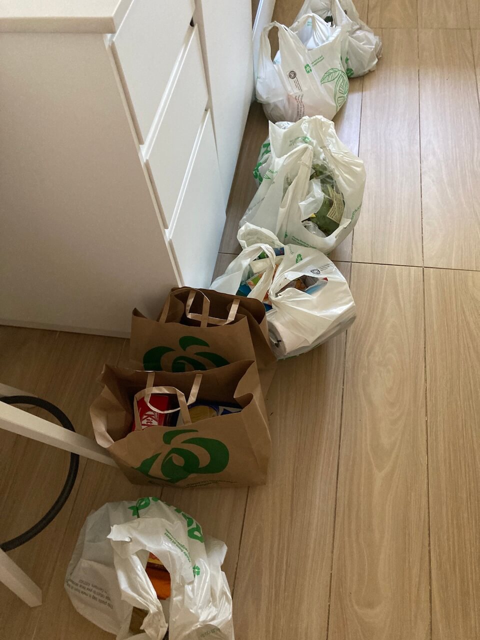 groceries for weekly recap post