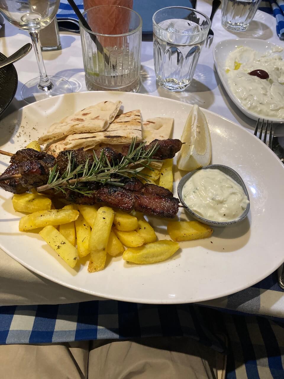 Greek food for weekly recap post
