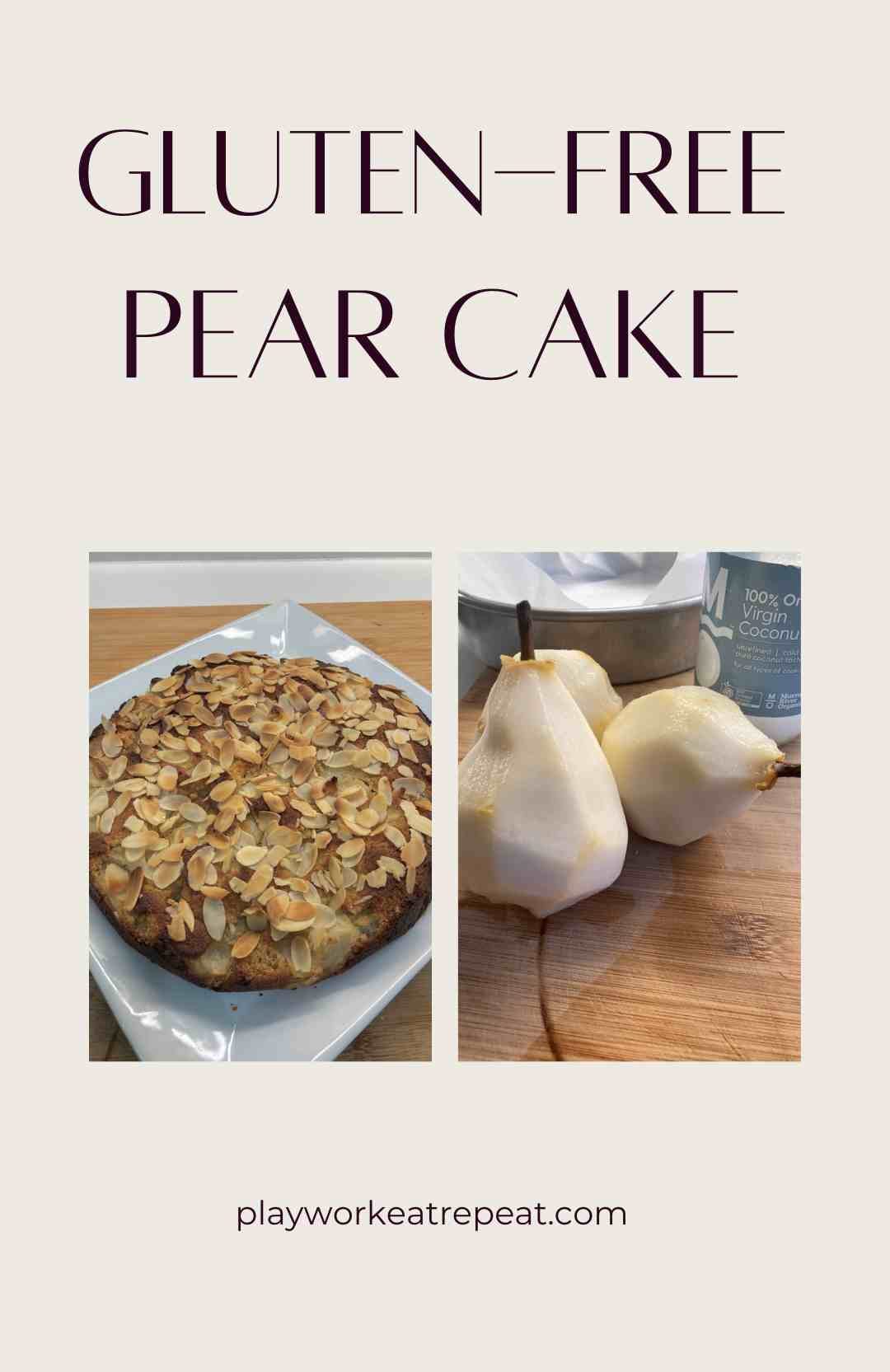 Gluten-Free Pear Cake