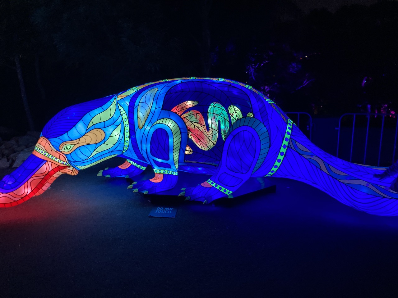 platypus wild loghts at Taronga zoo