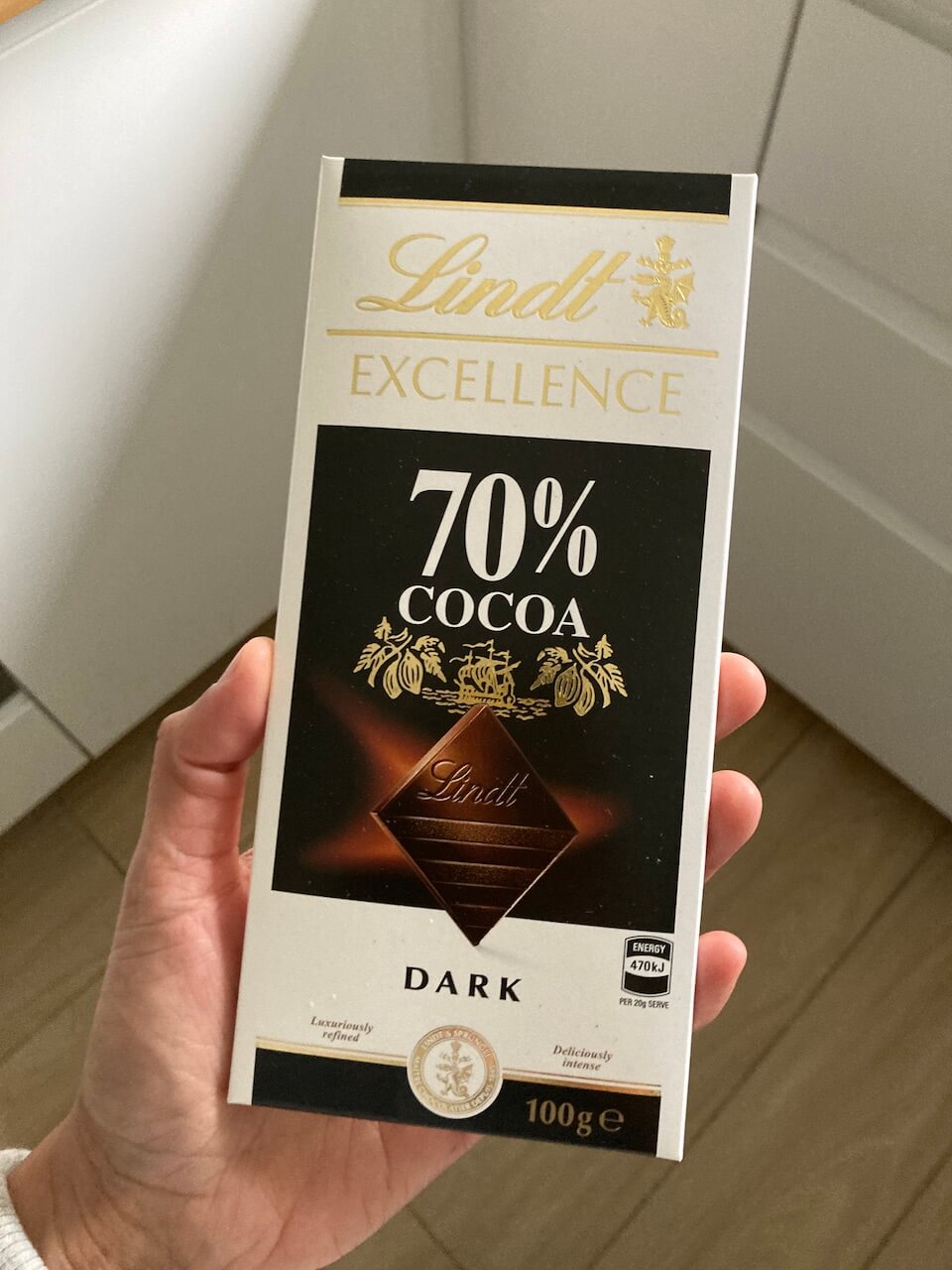 Lindt dark chocolate