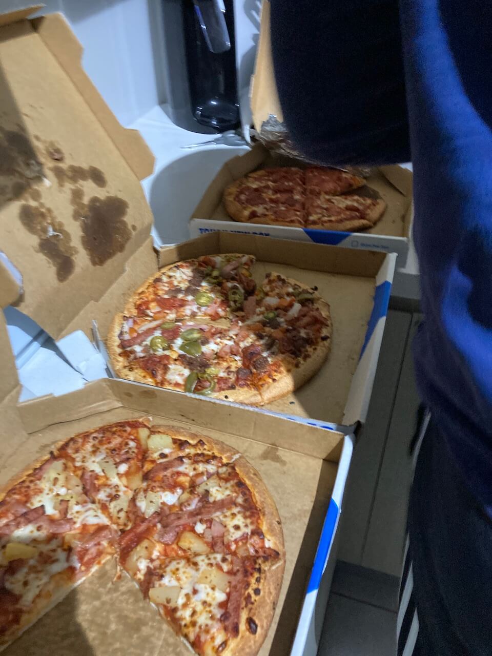 pizza for family weekend highlights
