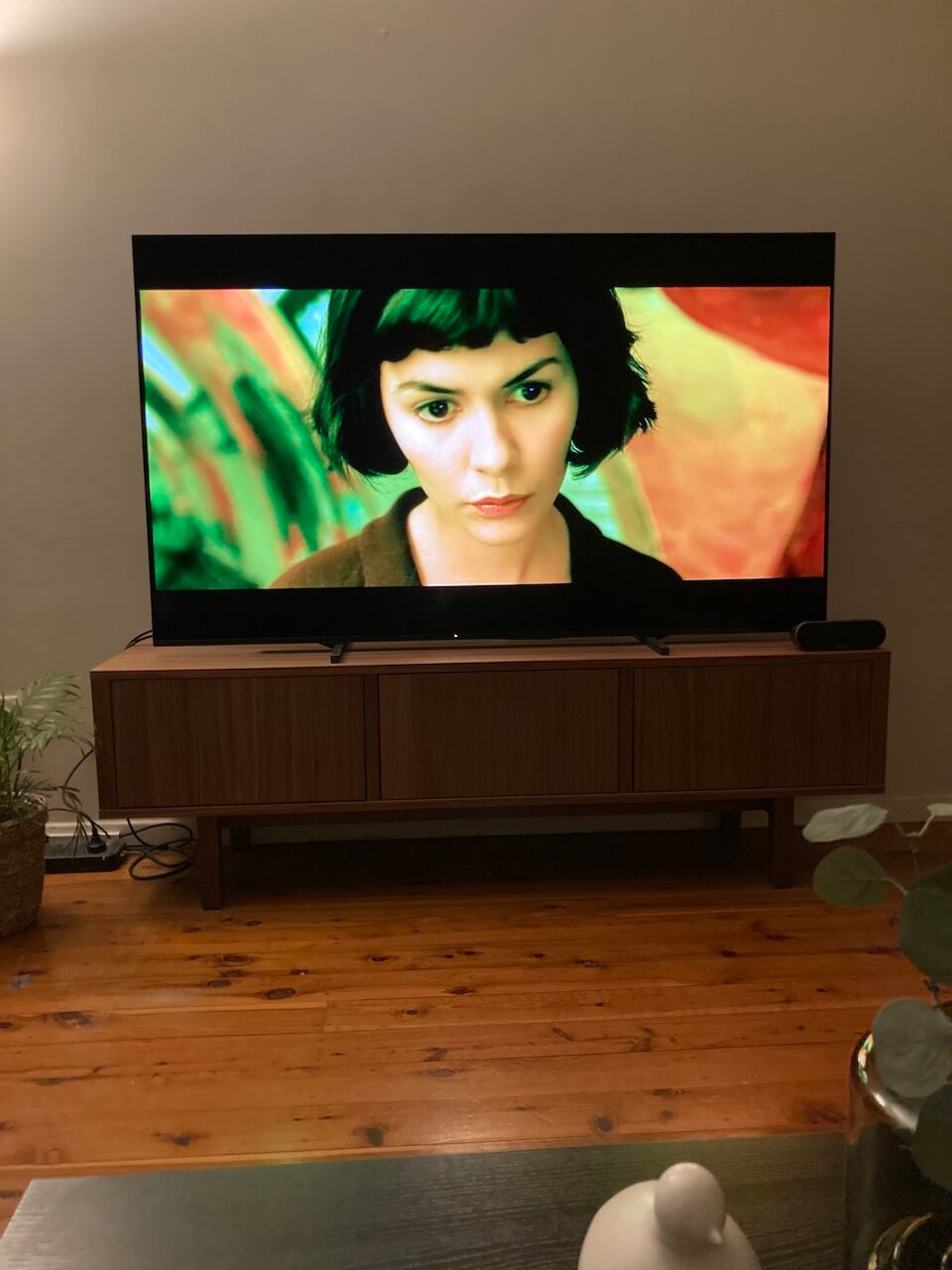 watching Amelie on Father's Day weekend