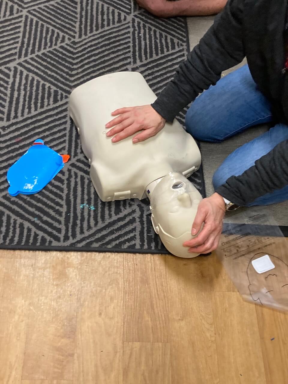 first aid training