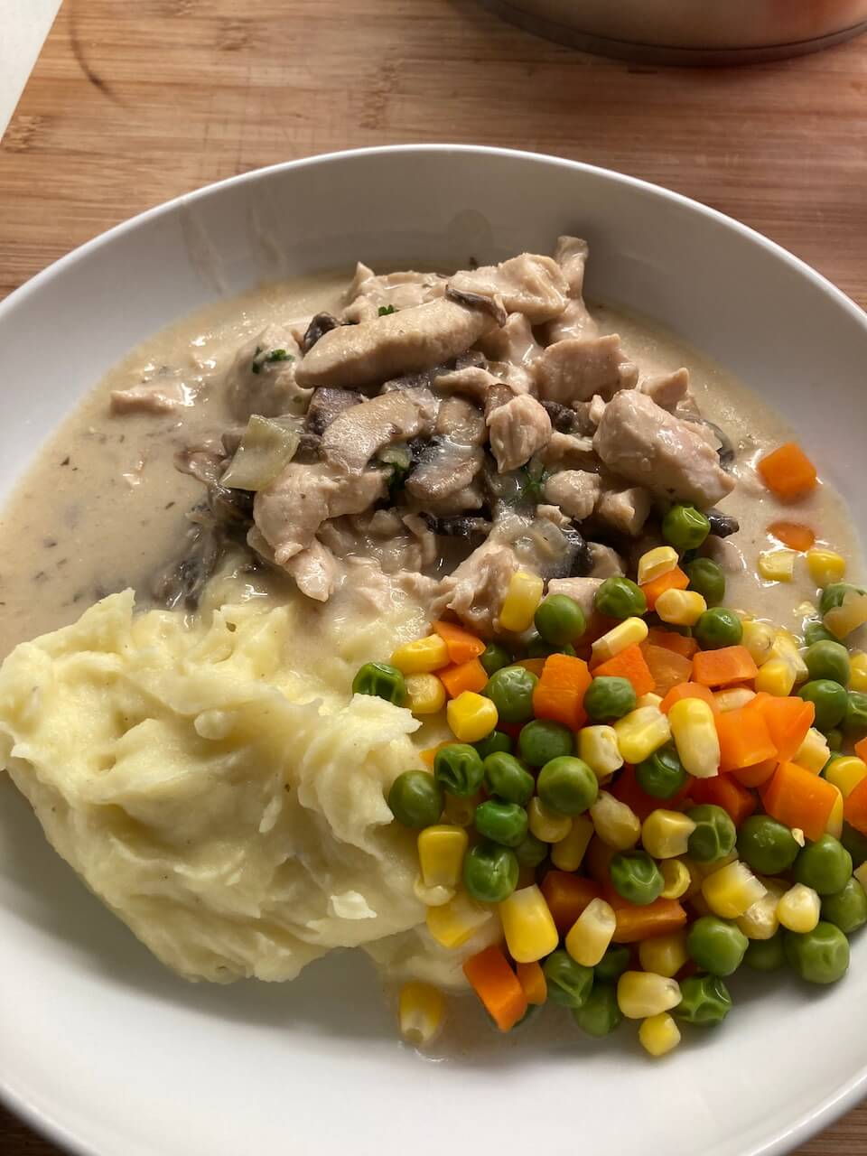 big favourites-chicken stroganoff