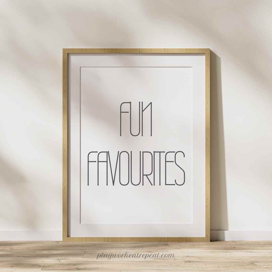 Fun Favourites