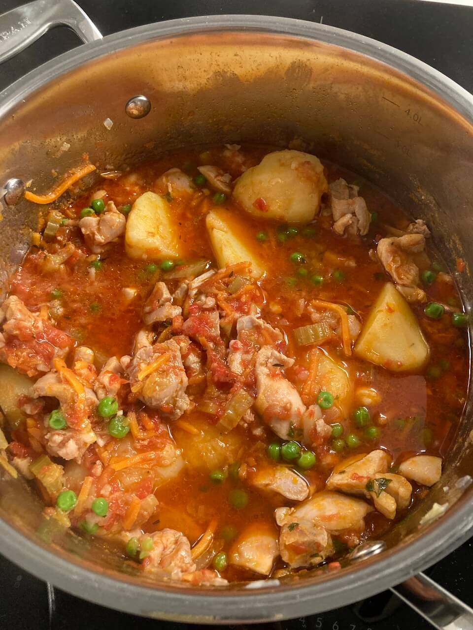 comfort food- chicken stew