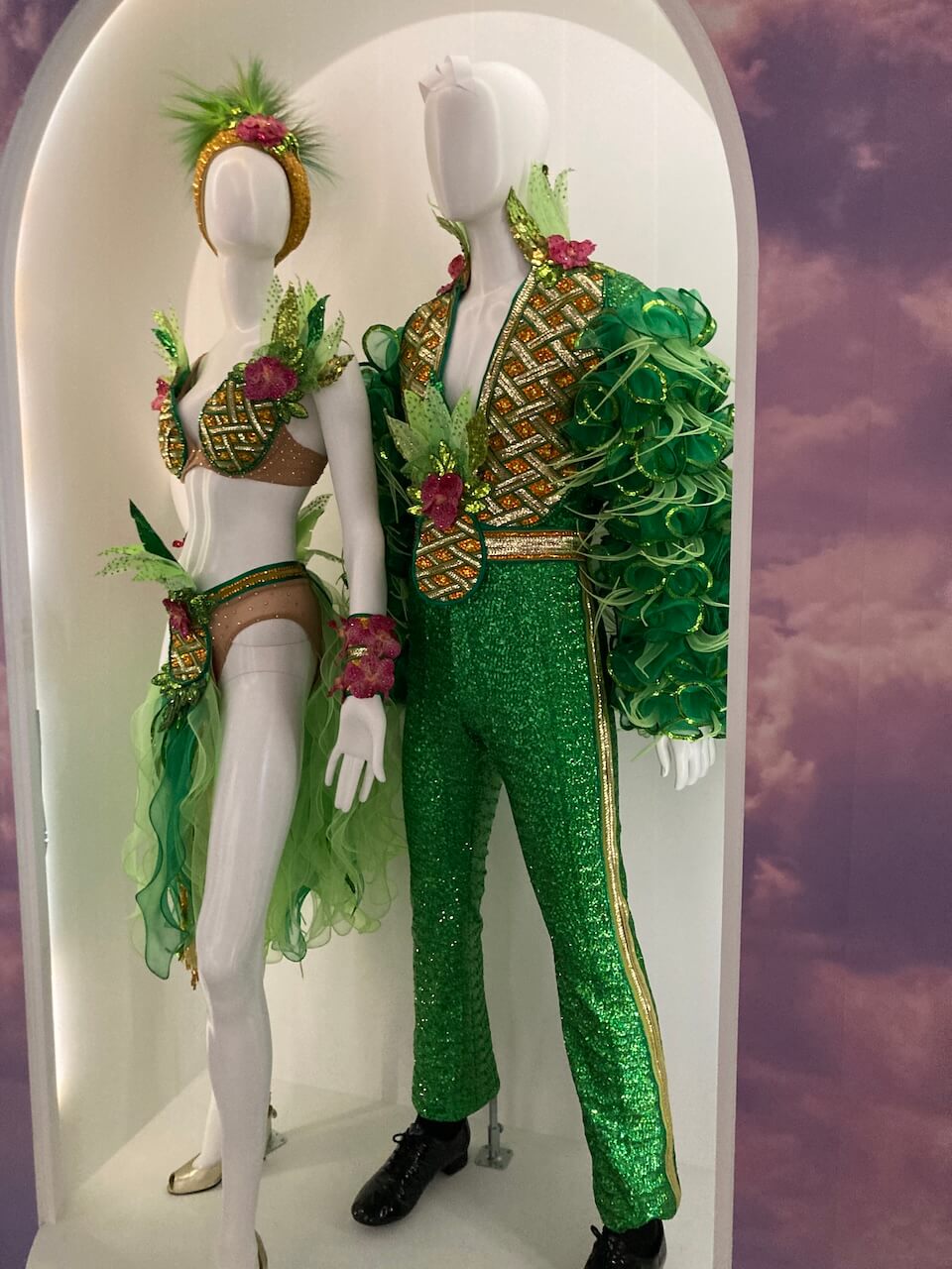 Costumes from Strictly Ballroom