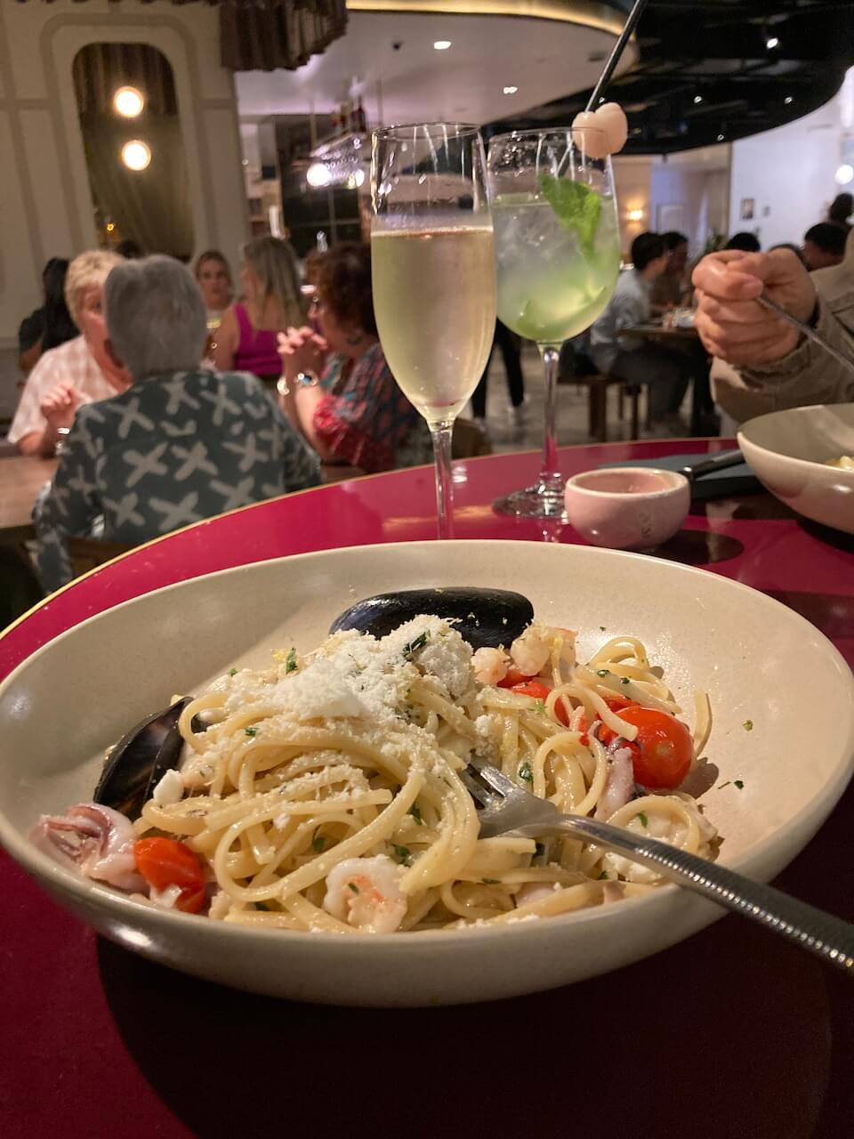 lunch before seeing wicked the musical