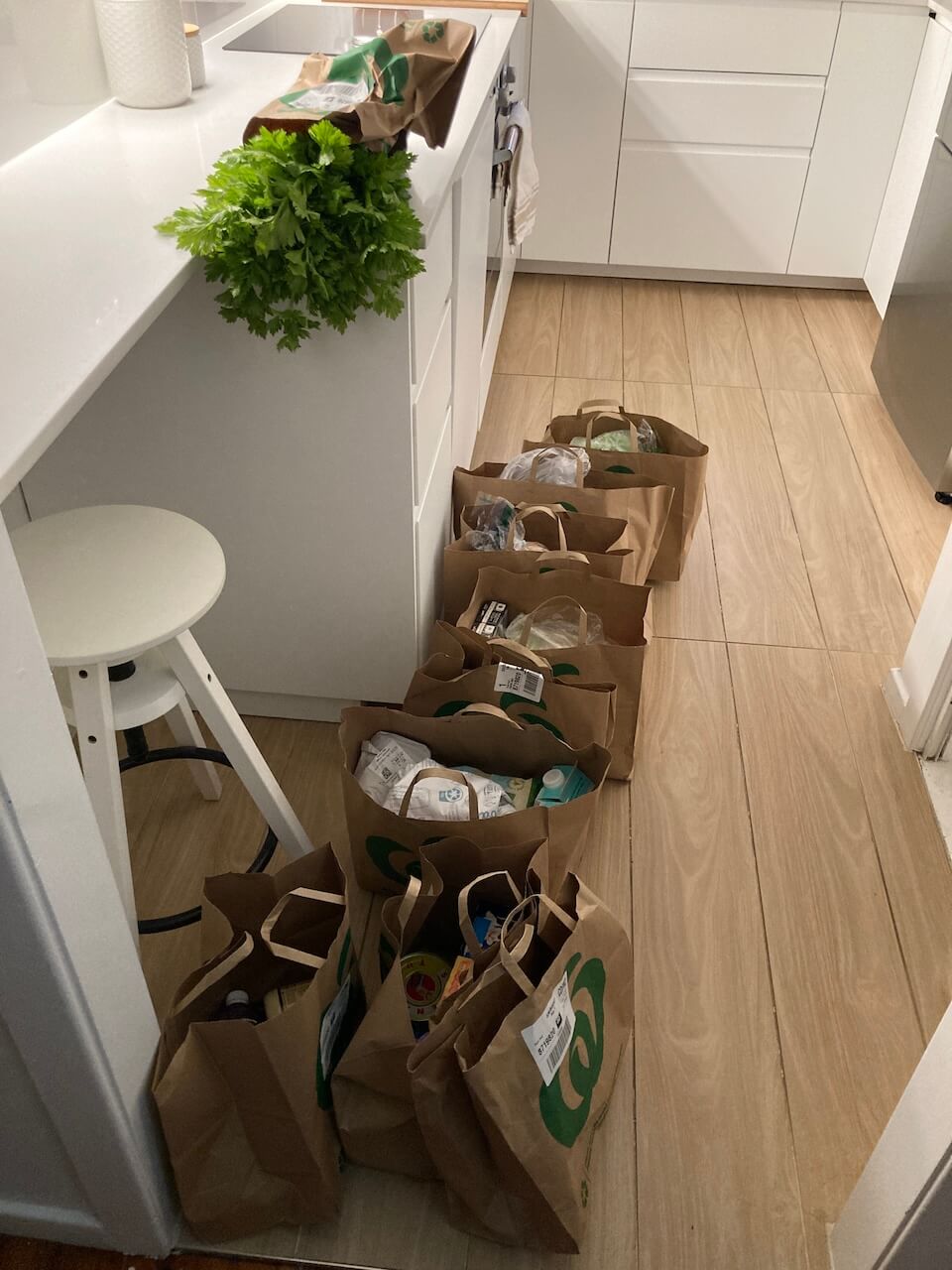 what's inside my shopping trolley