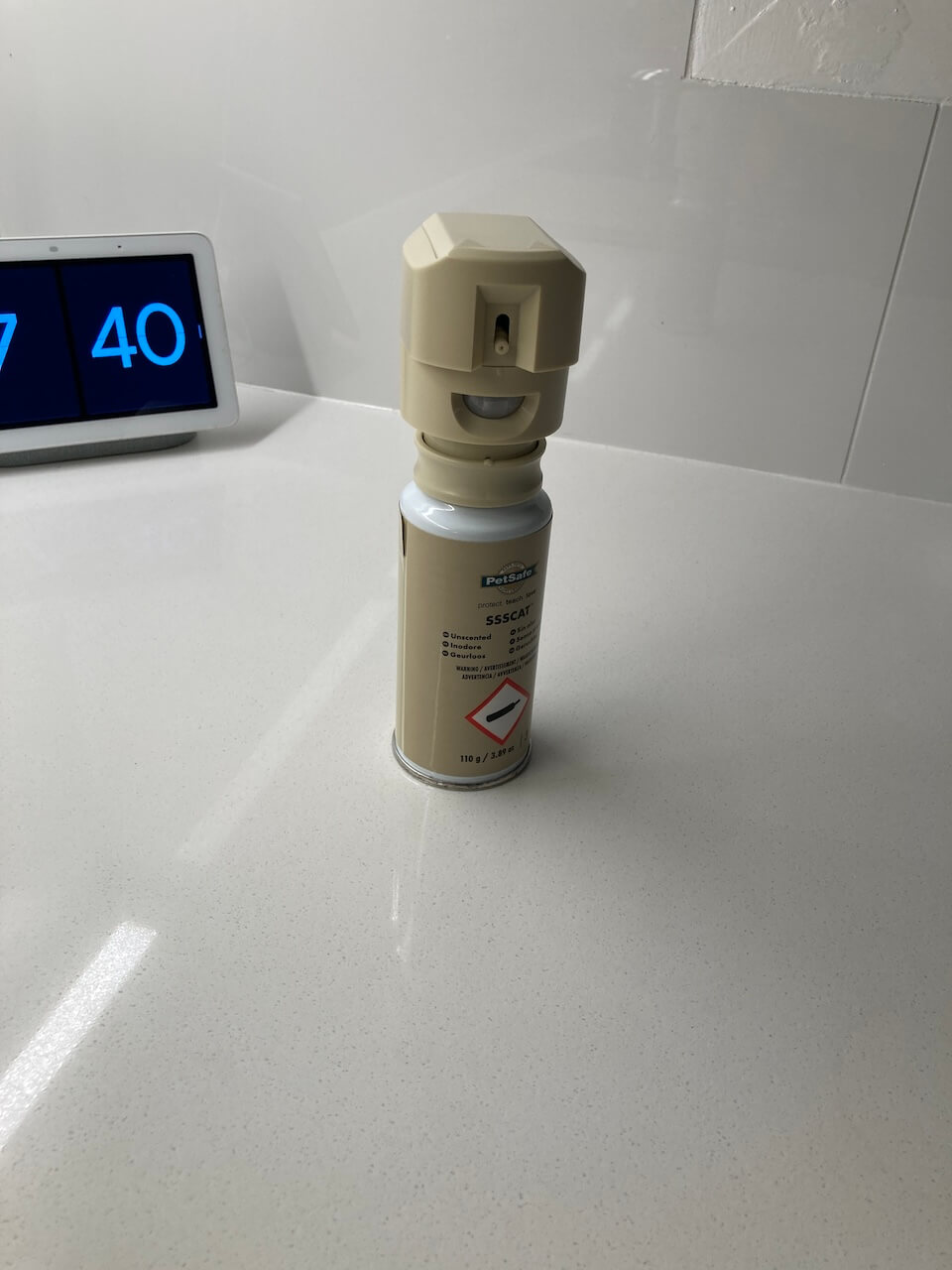 Sscat automated pet deterrent