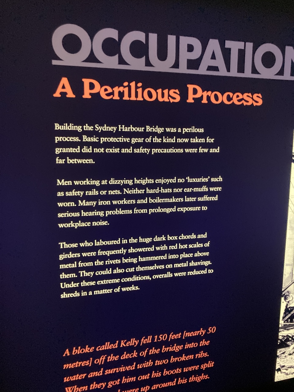 Bridge climb pylon museum