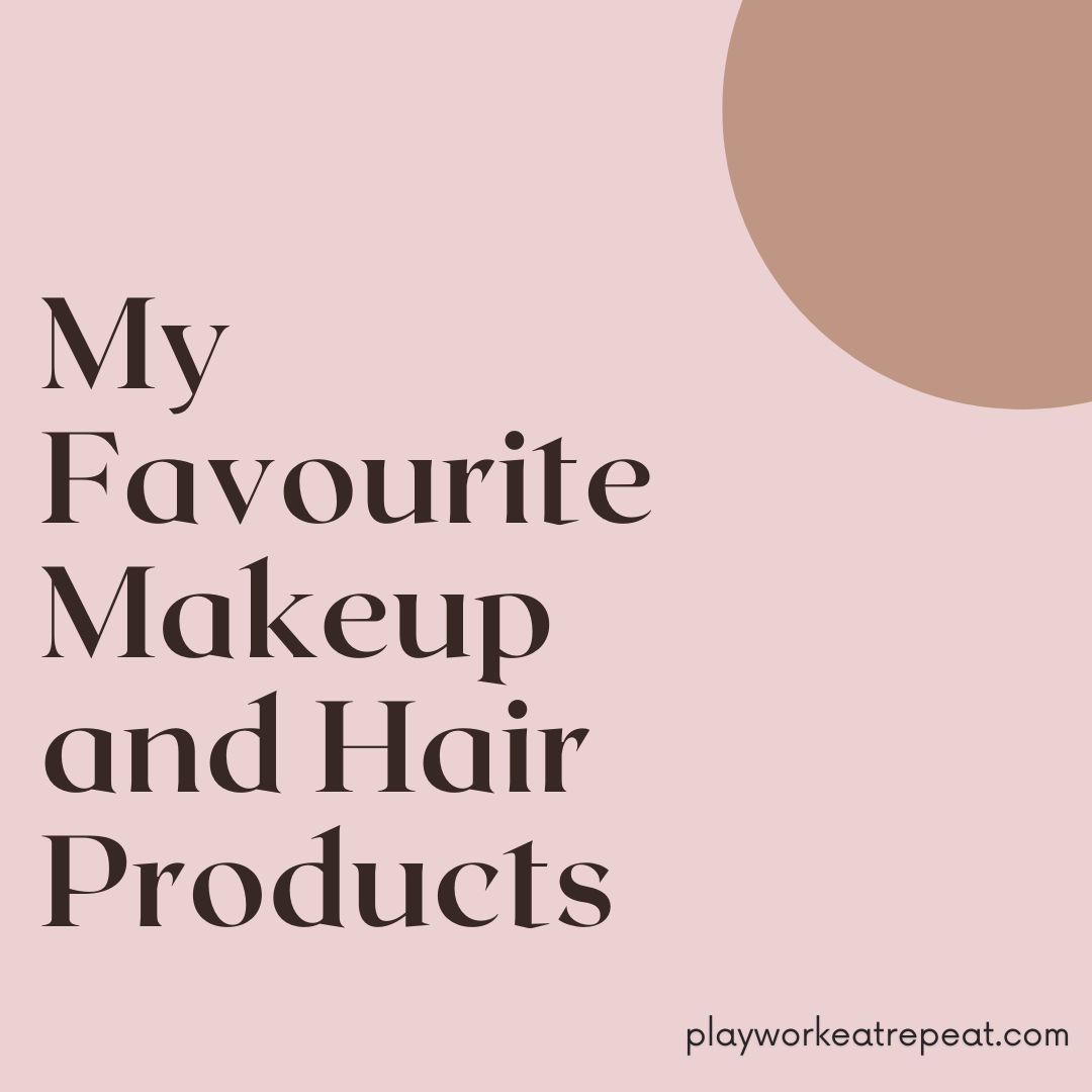 makeup and hair products post