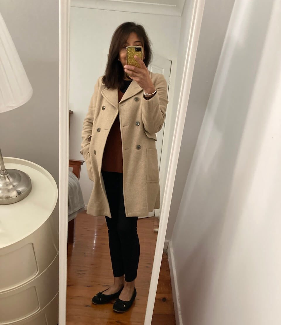 May what's up wednesday- wearing a coat