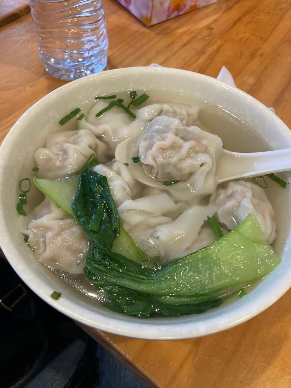 May what's up Wednesday-dumpling soup