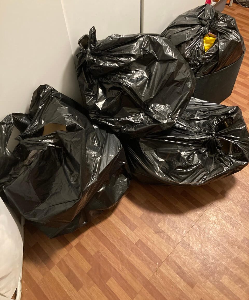 highlights from the weekend - decluttering!