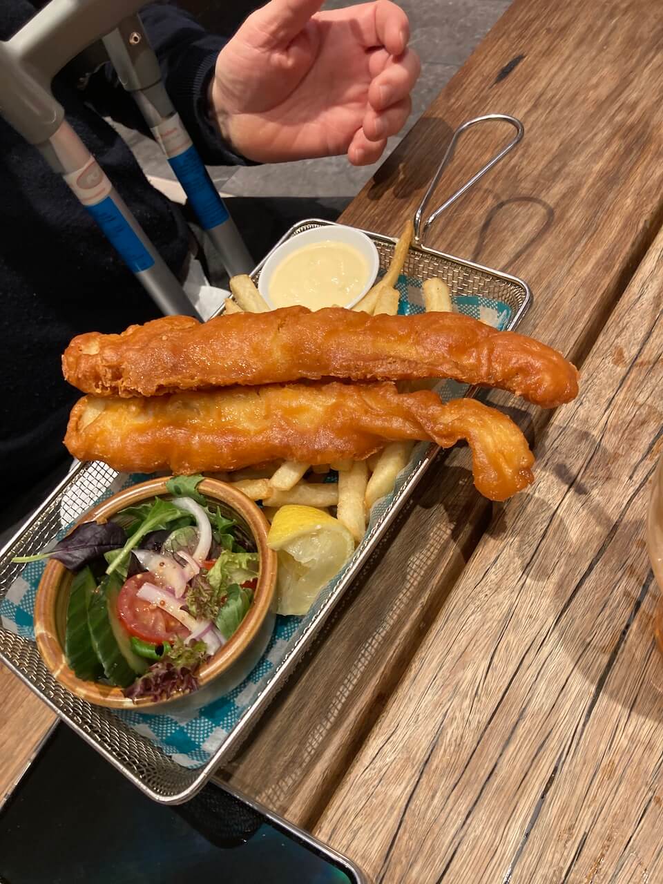 highlights from the weekend post - fish and chips