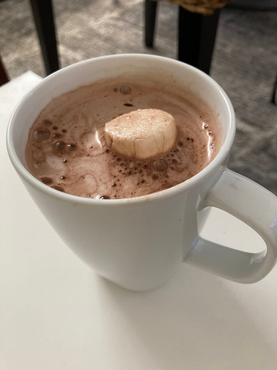 a quiet and cozy weekend-hot chocolate