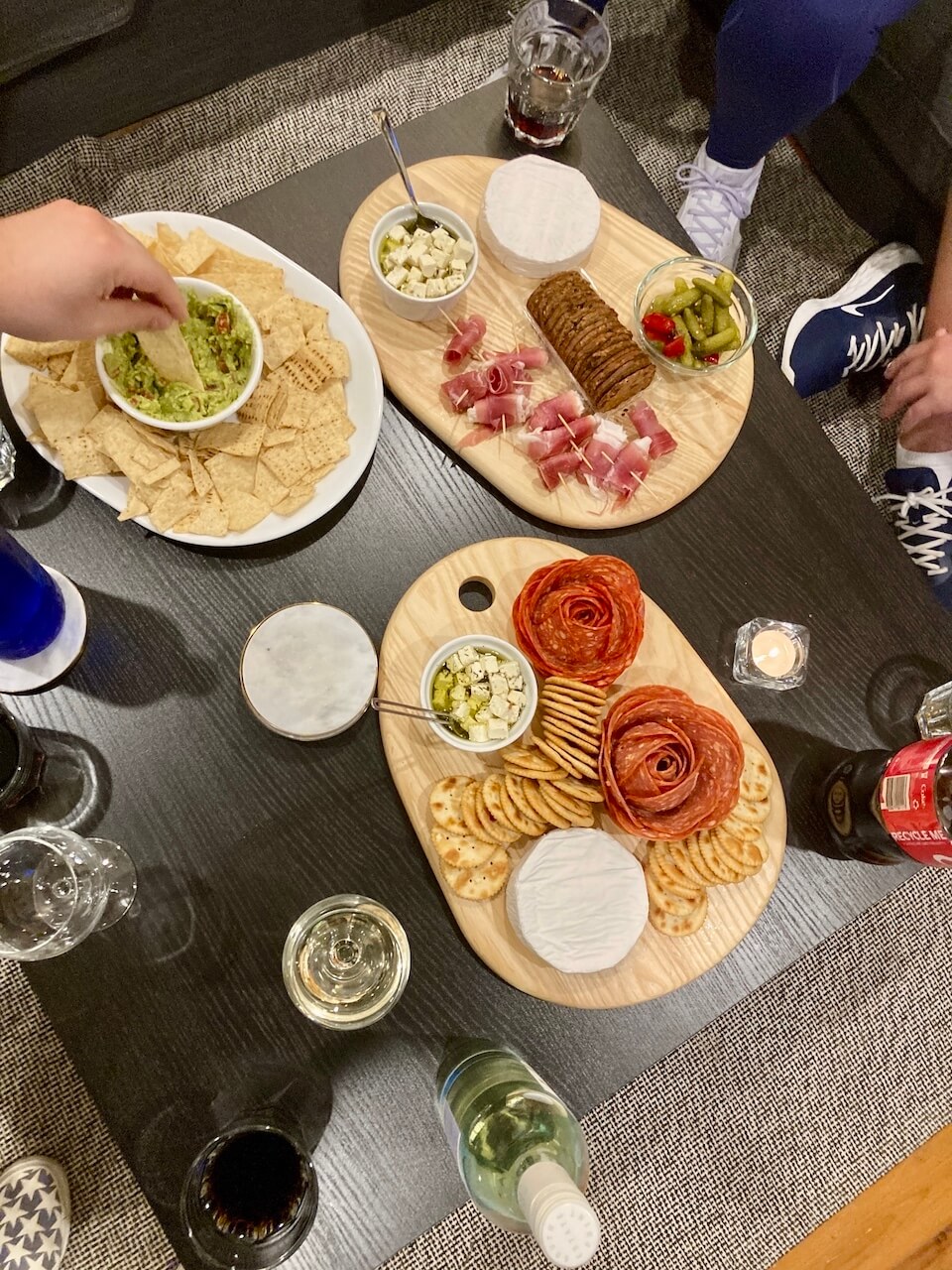 fun three day weekend post-charcuterie board