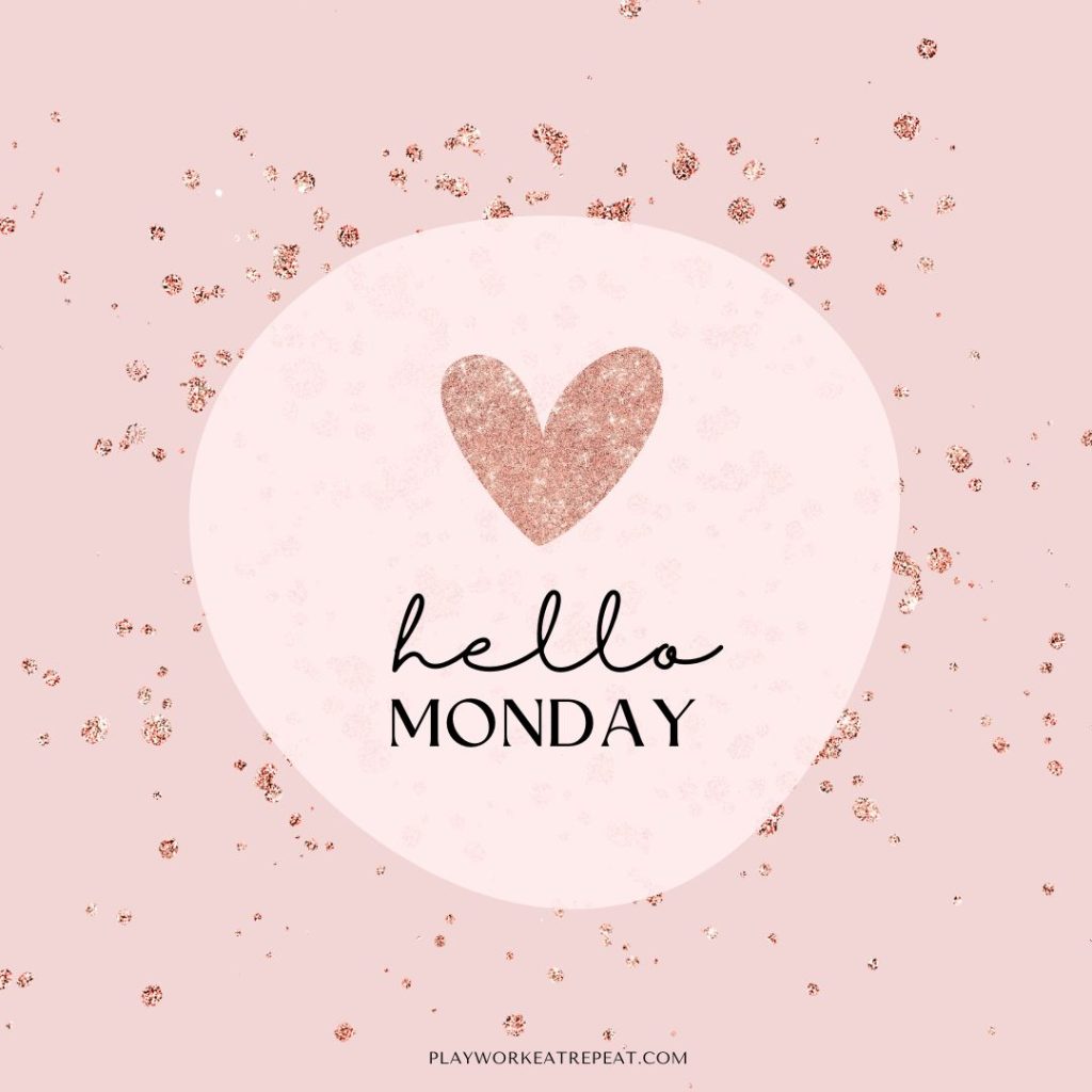 Hello Monday graphic