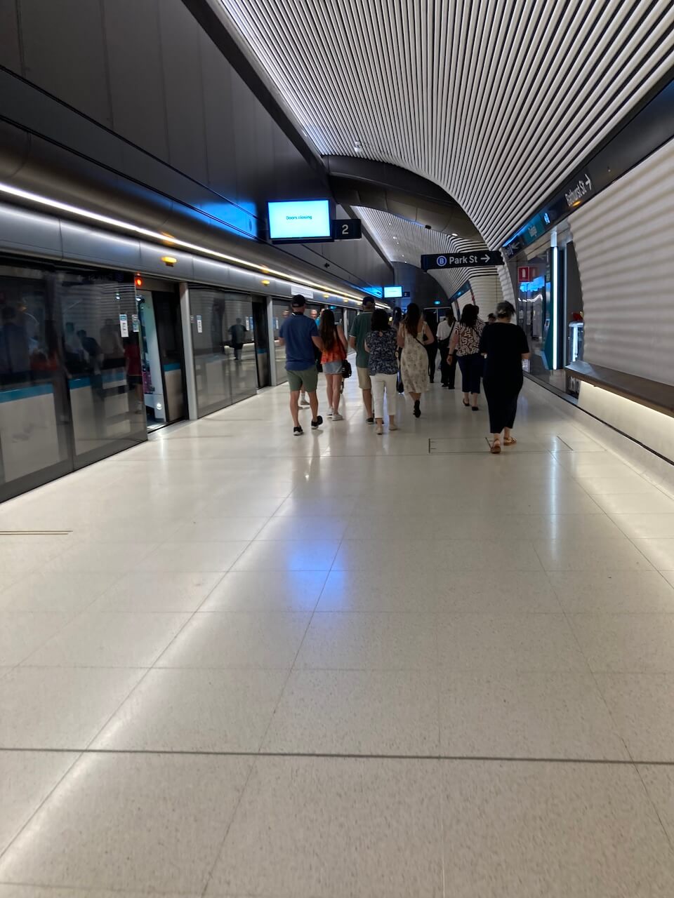 a weekend recap-The Sydney metro