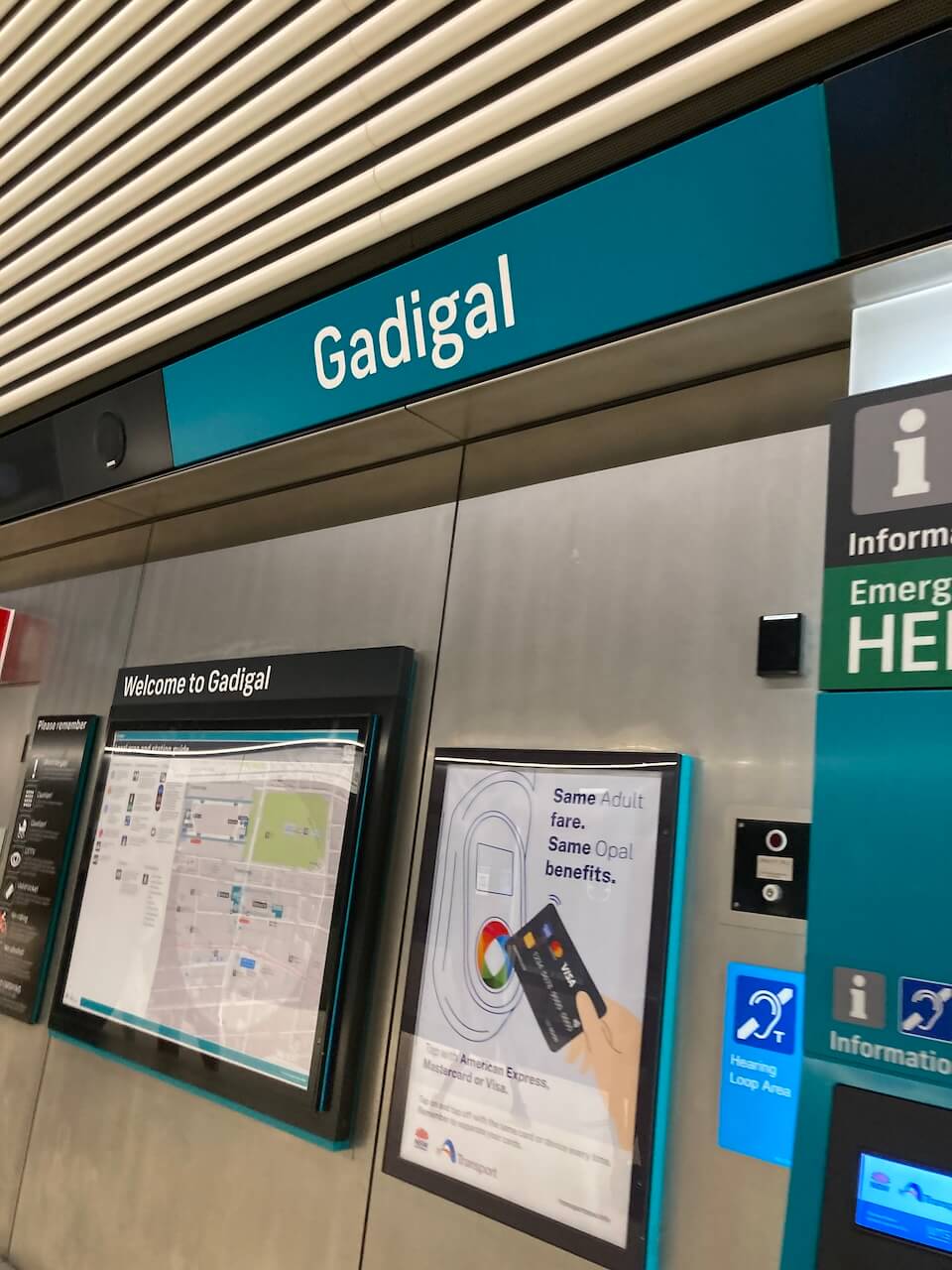 a weekend recap-Gadigal Station
