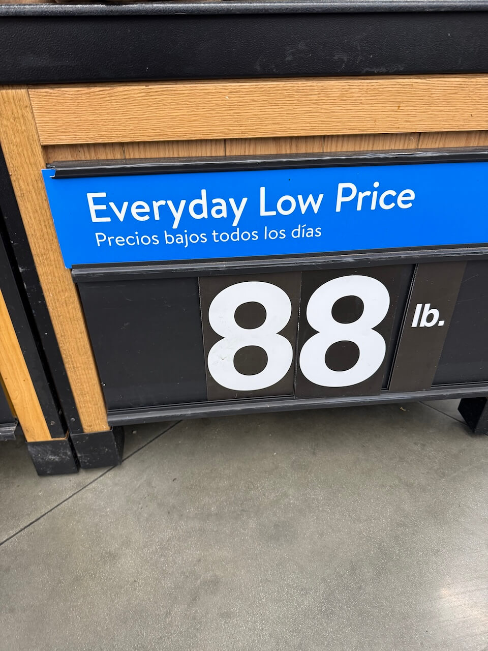 price sign