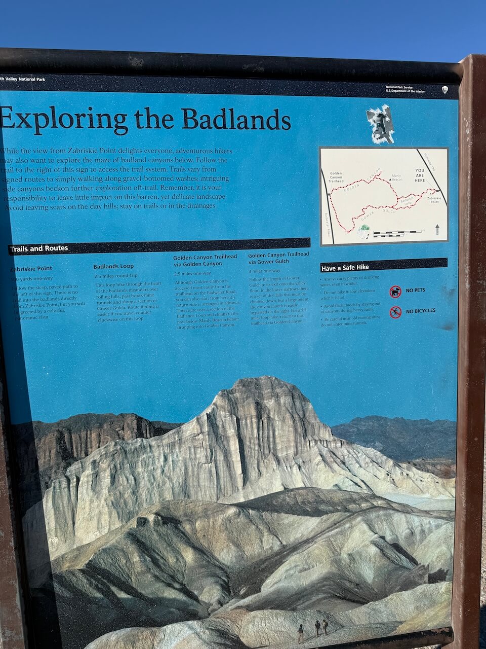 sign-Exploring The Badlands