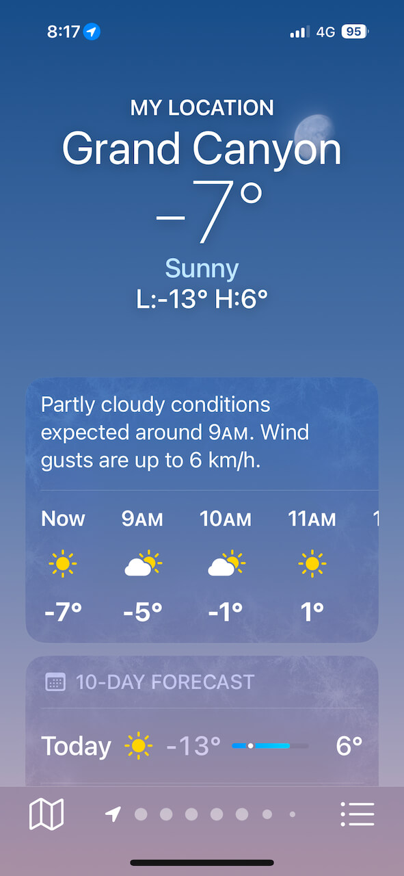 Grand Canyon to Las Vegas